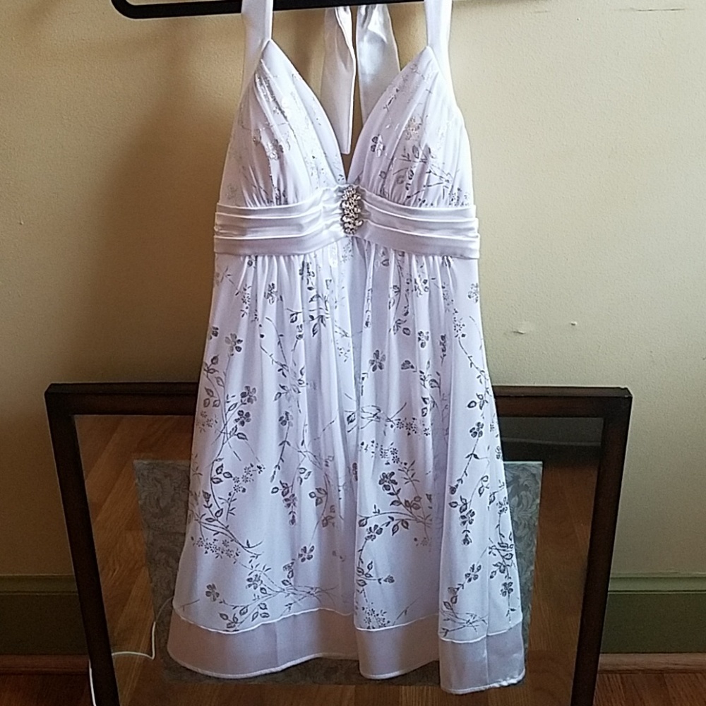 White dress